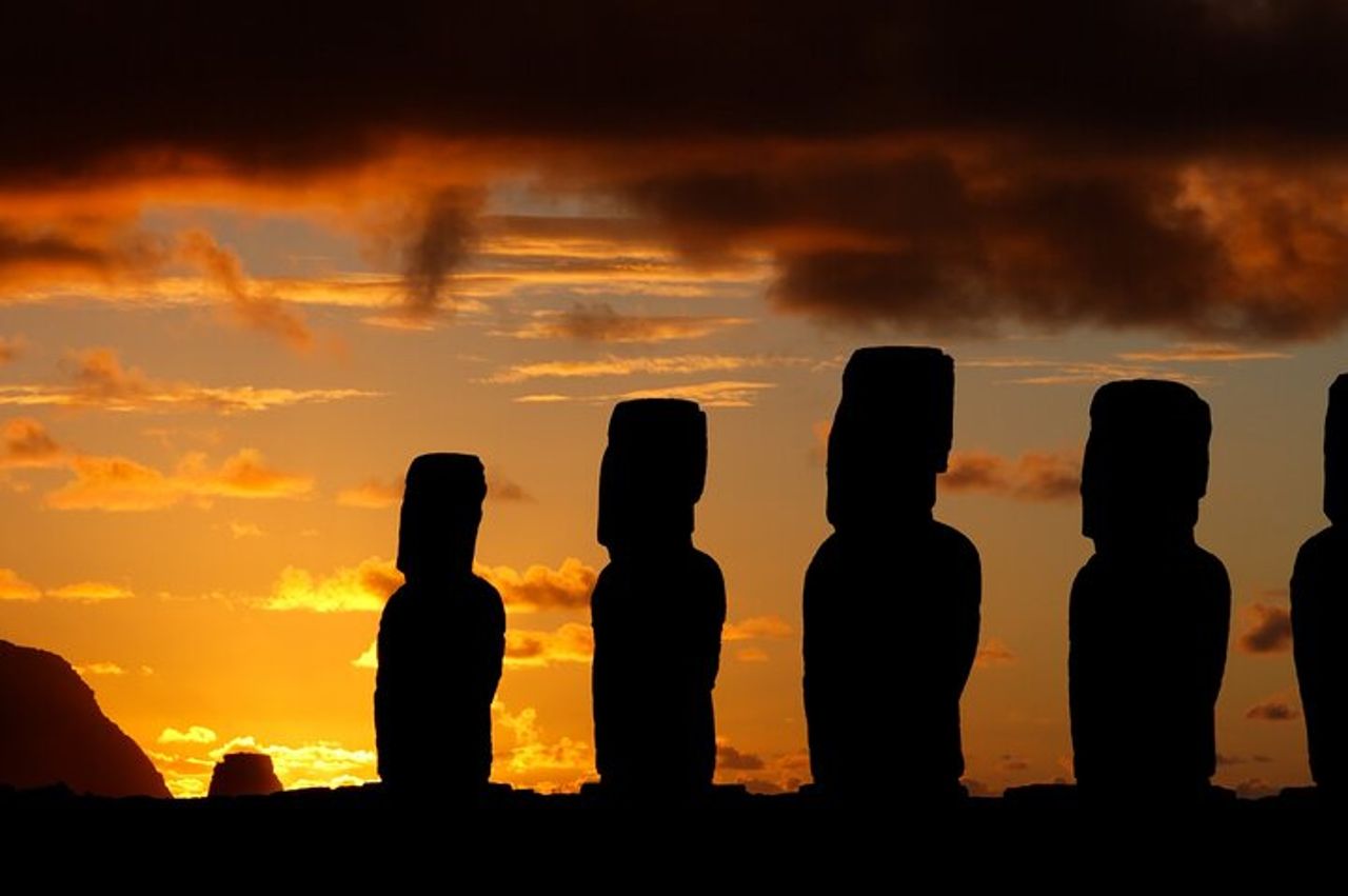 Tour privato all'alba al 15 Moai Tongariki Park — 2