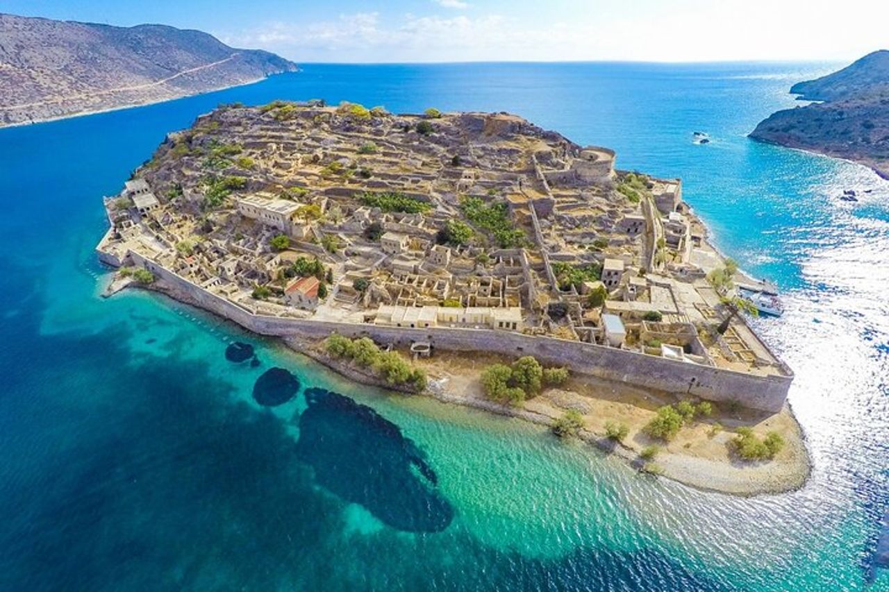 Elounda: tour guidato in barca del Prof. Spinalonga con barbecue + nuoto — 8