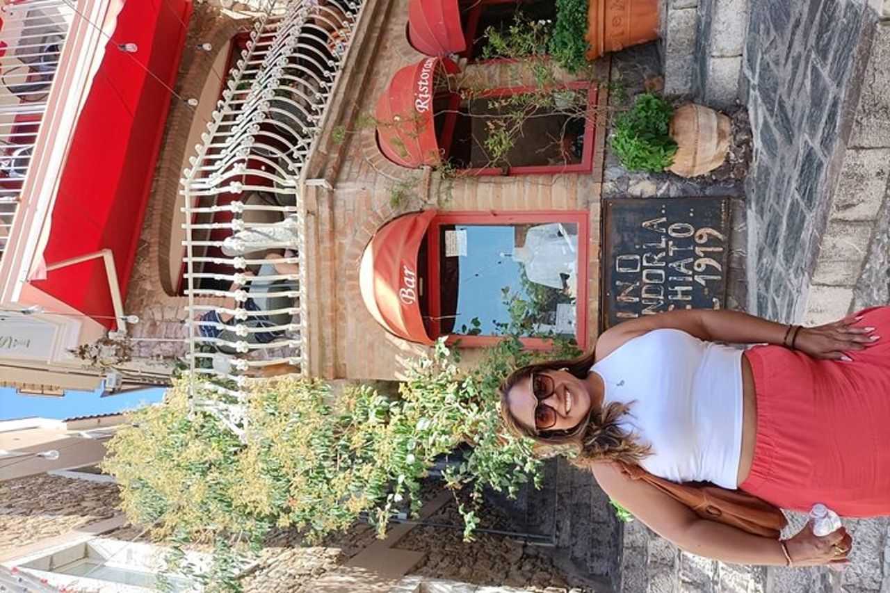 Messina Tour Taormina - Castelmola con cannoli e granite sicilia — 9