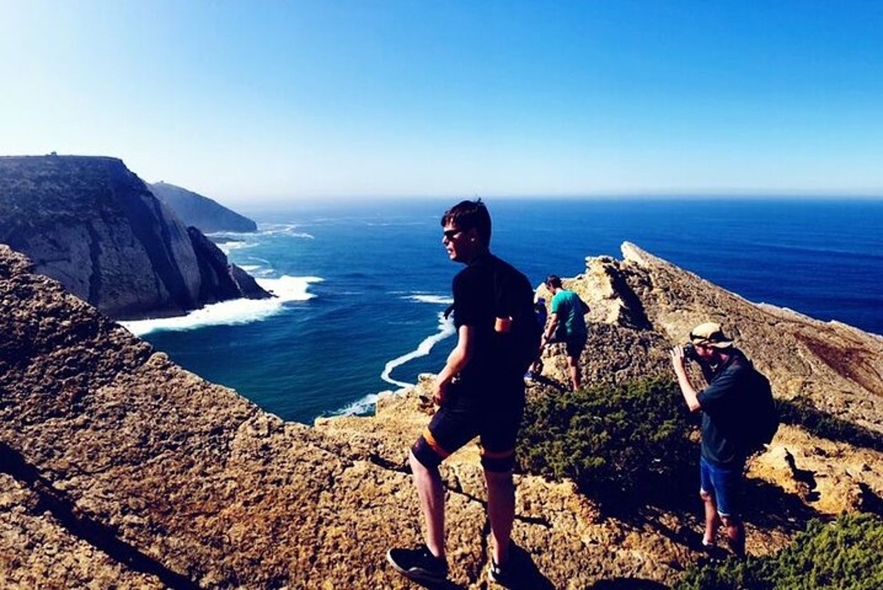 Escursione giurassica alle impronte di dinosauro a Capo Espichel — 2