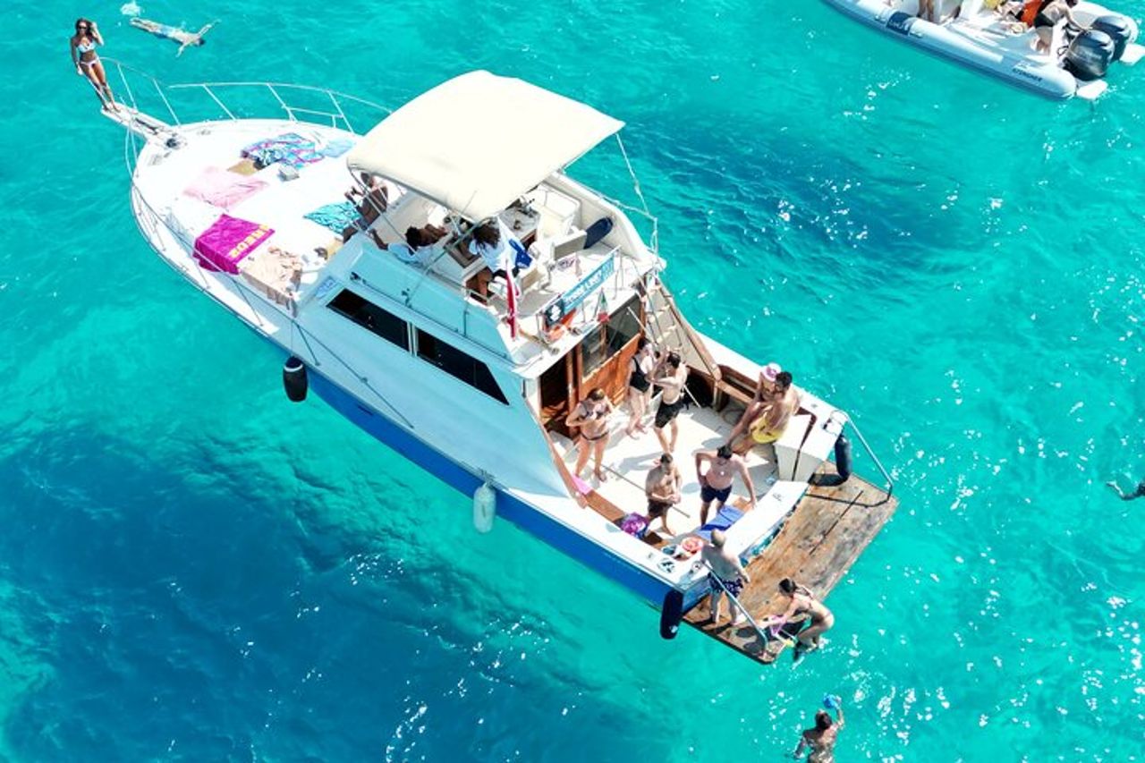 Tour in barca di Favignana e Levanzo in yacht