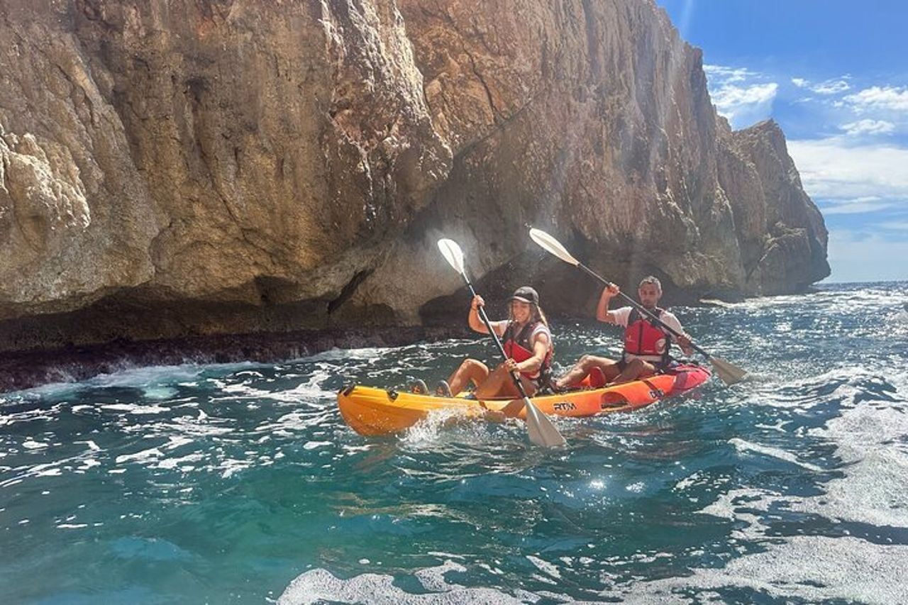 Kayak da Villajoyosa a Benidorm El Aguiló — 3