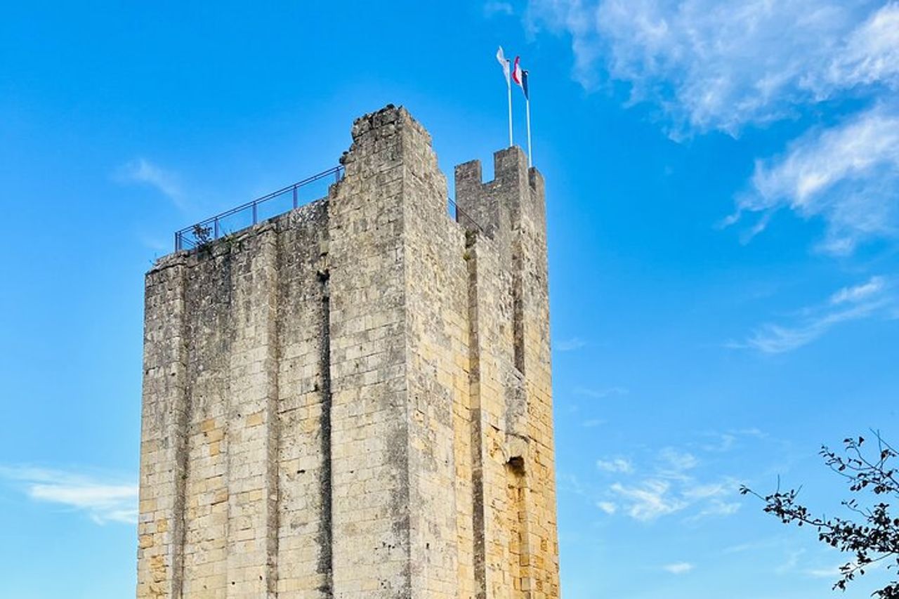 Tour di gruppo - Tour a piedi di Saint Emilion + Degustazione in grotta — 9