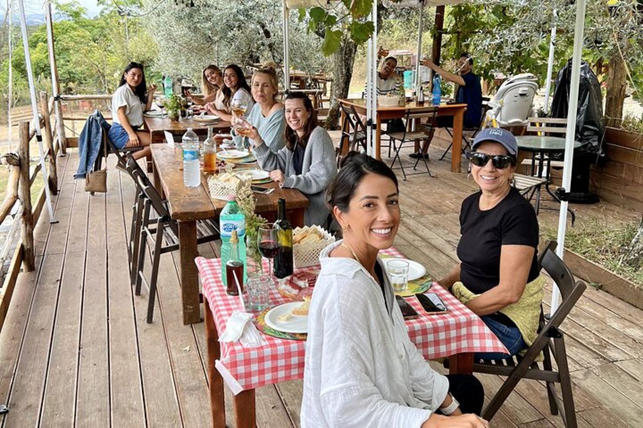 Passeggiata a cavallo a Montepulciano Toscana, pranzo in fattoria — 5