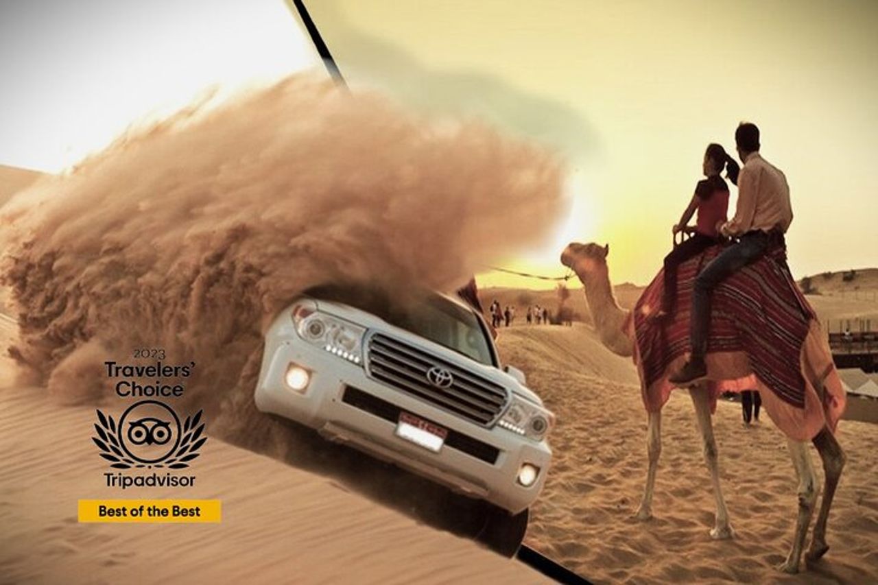 Qatar Gold Dune Safari, Dune Bashing, Camel Ride, Sand Boarding, Inland Sea Desert — 2