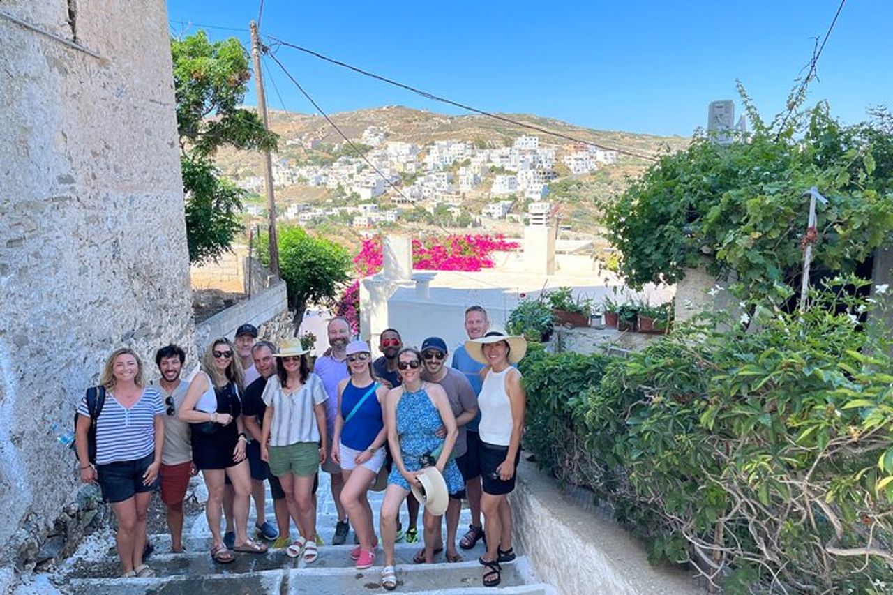 Tour di mitologia e siti antichi di Naxos con formaggio e vino — 9