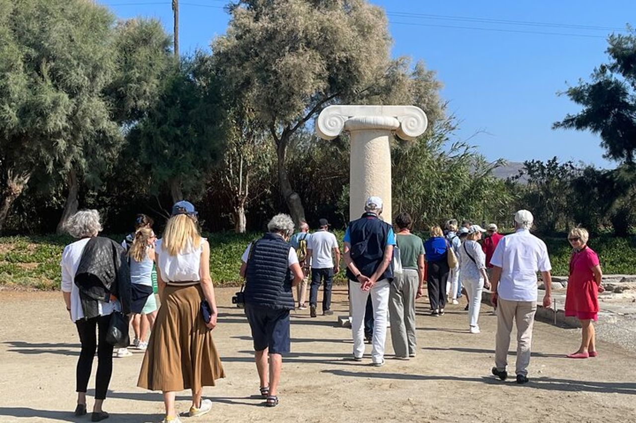 Tour di mitologia e siti antichi di Naxos con formaggio e vino — 4
