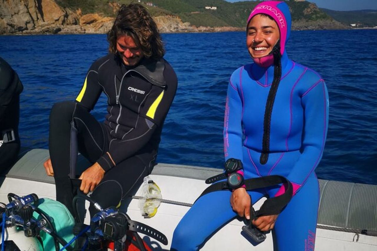 Corso Privato Open Water Diver più Scooter Subacqueo in Cavo — 2