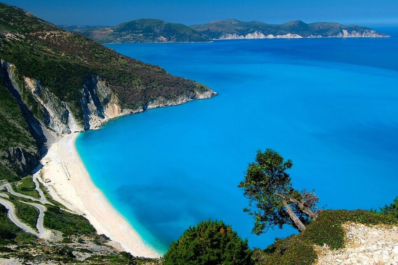 Cefalonia : Myrtos, Monastero e degustazione di vini di Robola