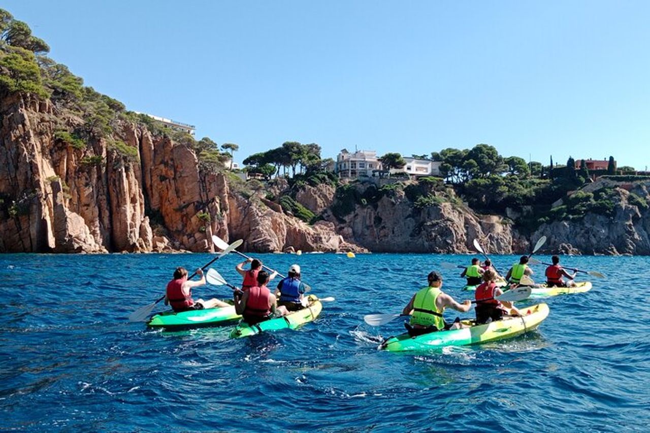 Tour in kayak e snorkeling sulla Costa Brava. Sant Feliu de Guíxols — 9