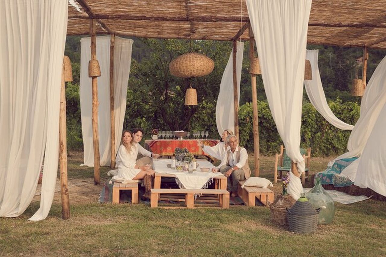 Cesarine: festa al tramonto con spritz e pesto nella campagna delle Cinque Terre — 2