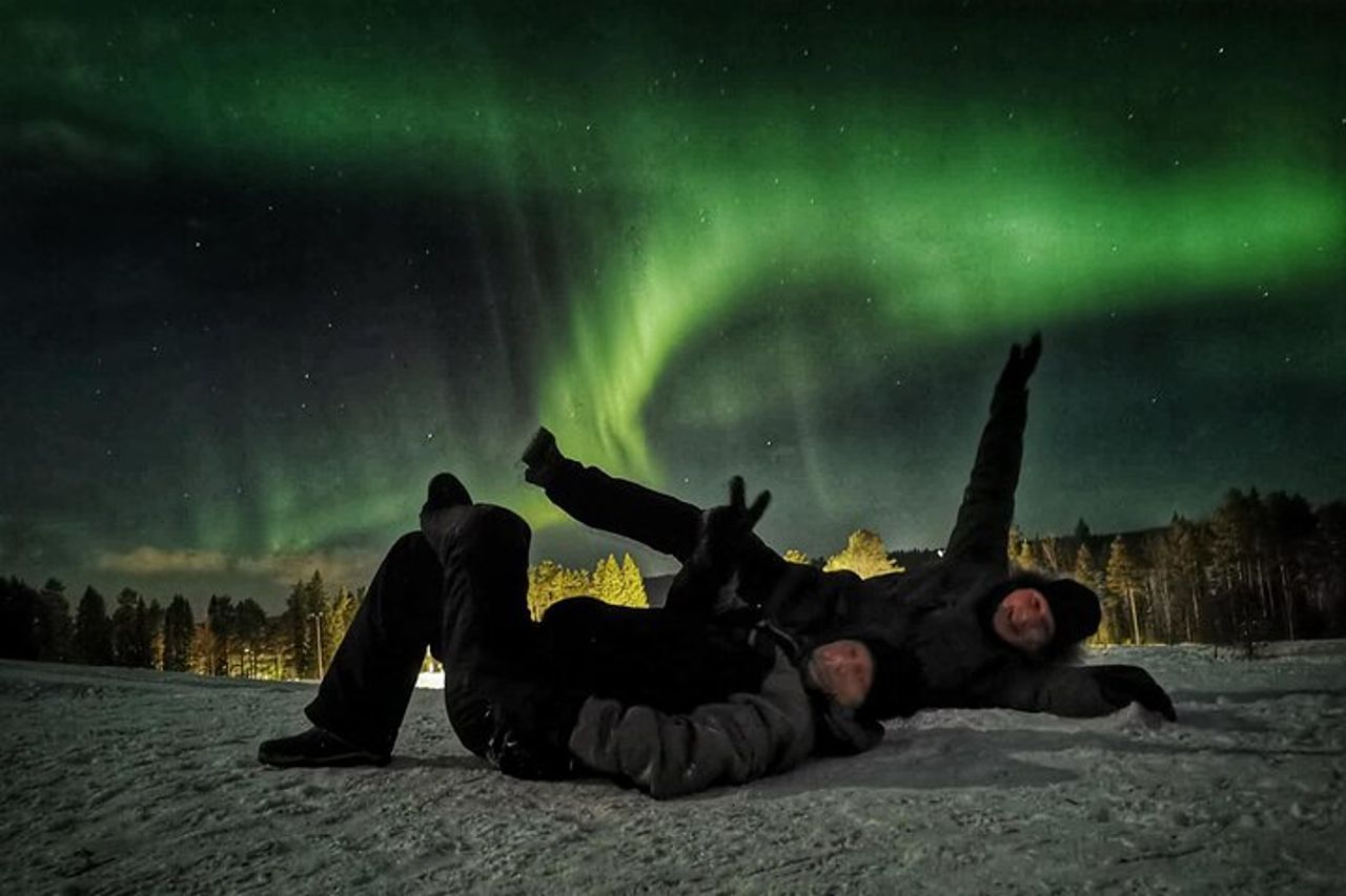 Aurora boreale da Kemi-Tornio con Pickup — 2