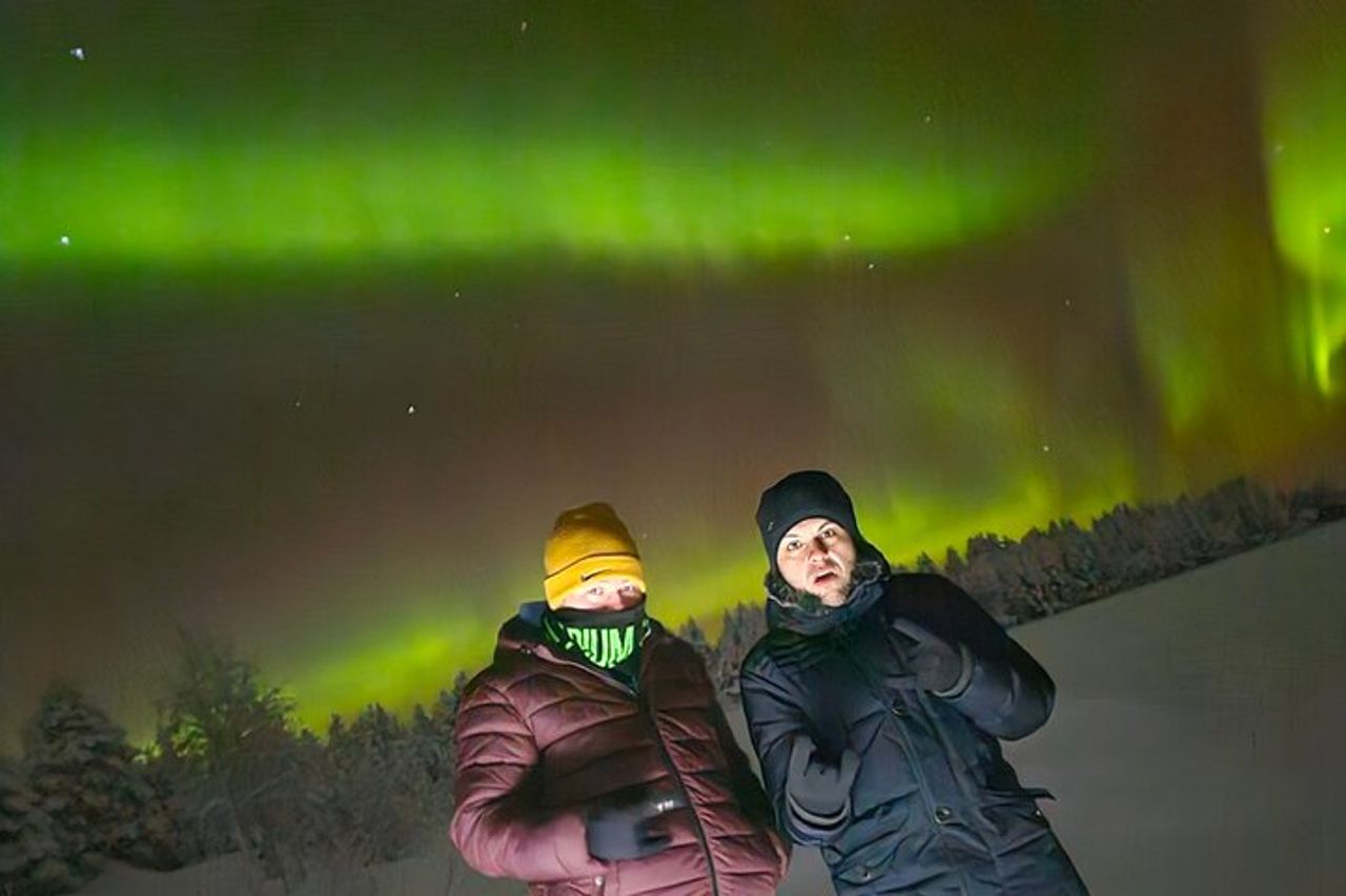 Aurora boreale da Kemi-Tornio con Pickup — 4