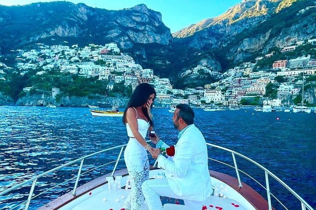 Tour del tramonto in barca privata da Positano, Praiano o Amalfi