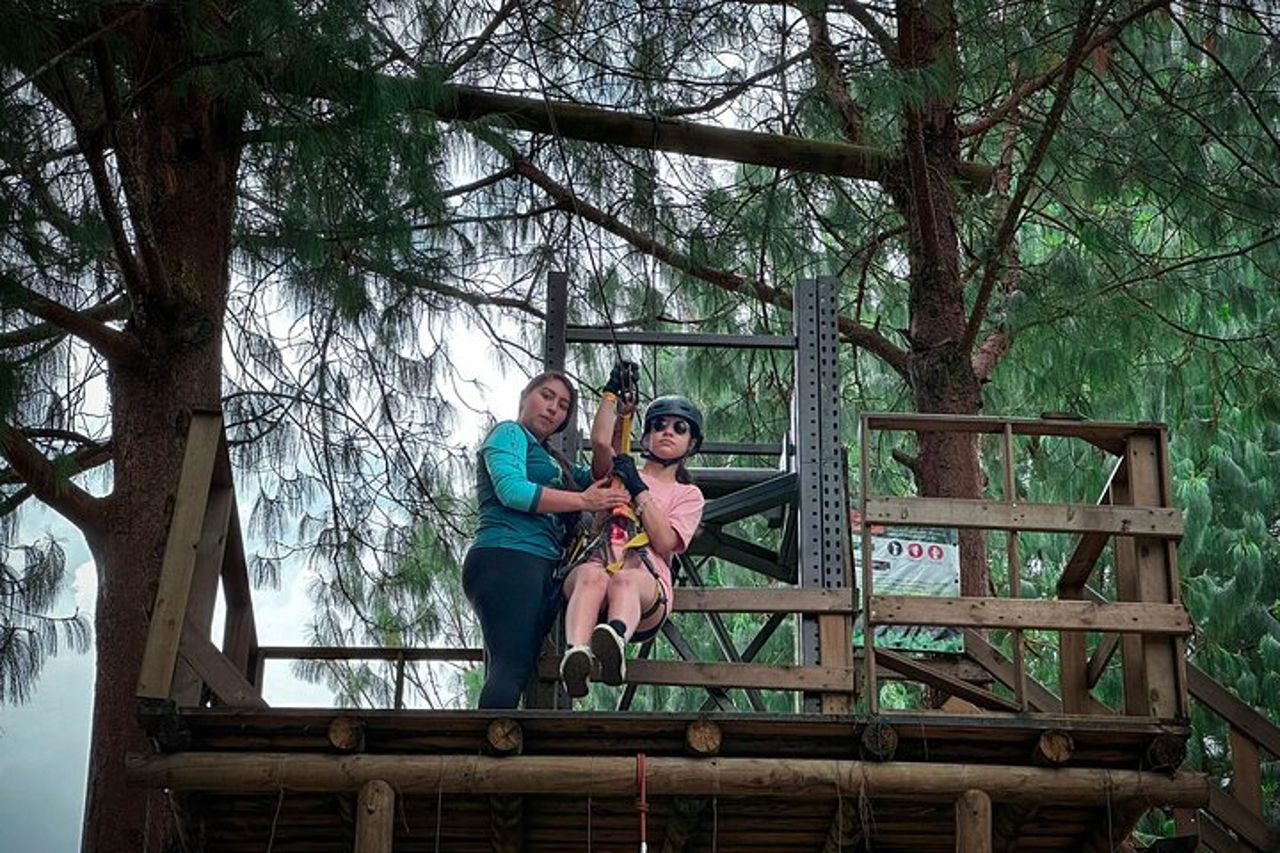 Zipline più alta della Colombia su montagne, giungle e cascate — 5