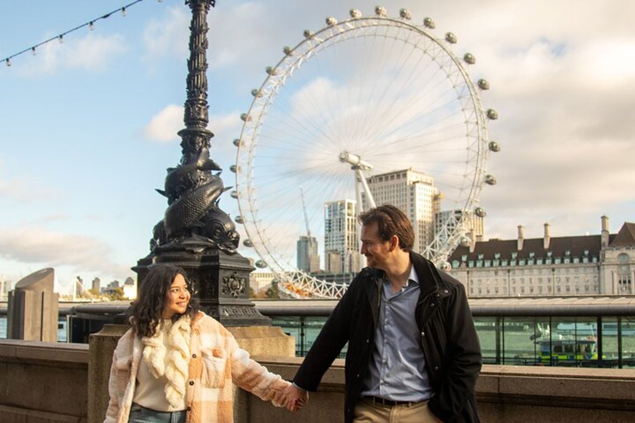 Servizio fotografico privato fuori dal London Eye — 5