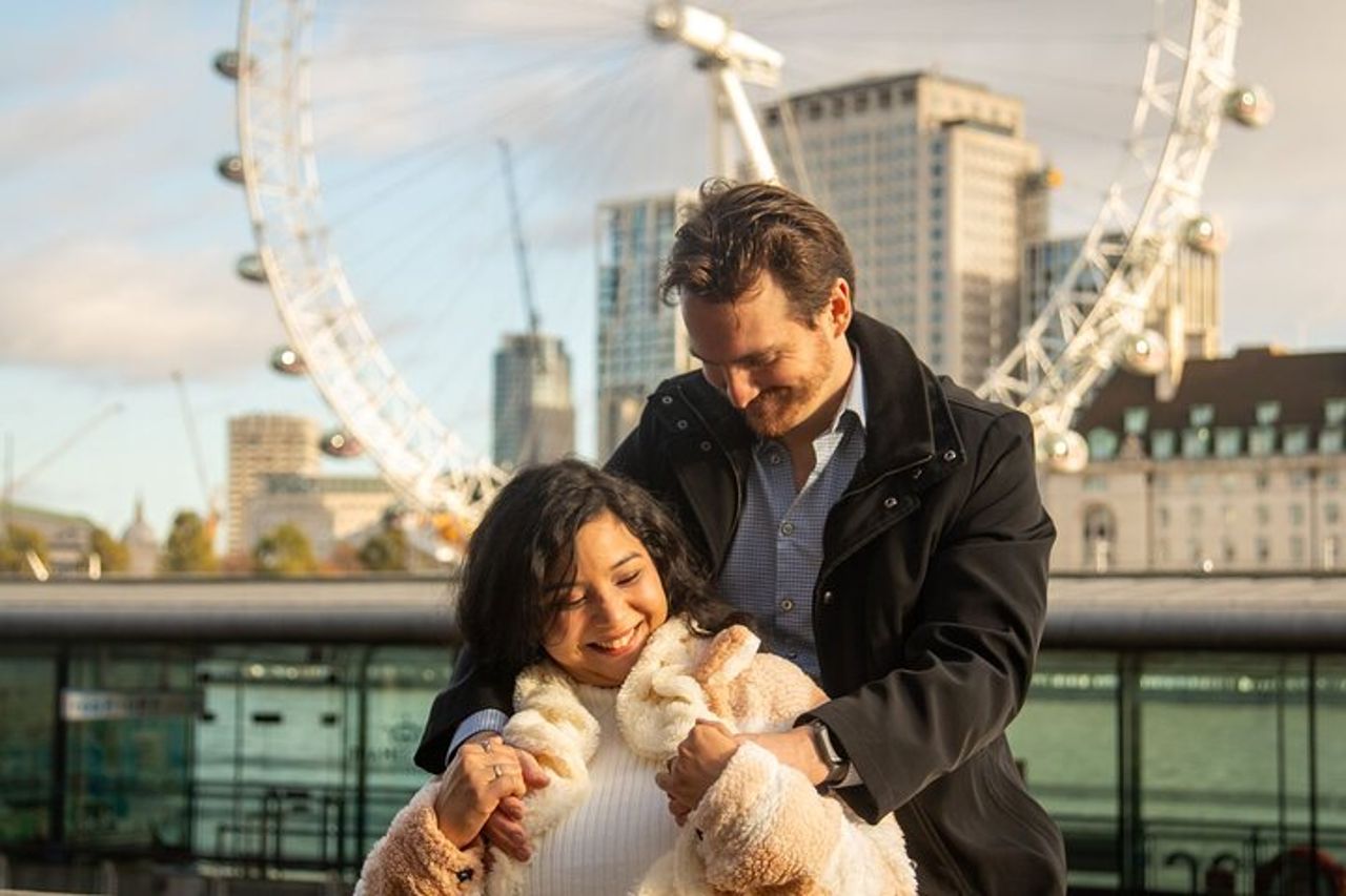Servizio fotografico privato fuori dal London Eye — 2