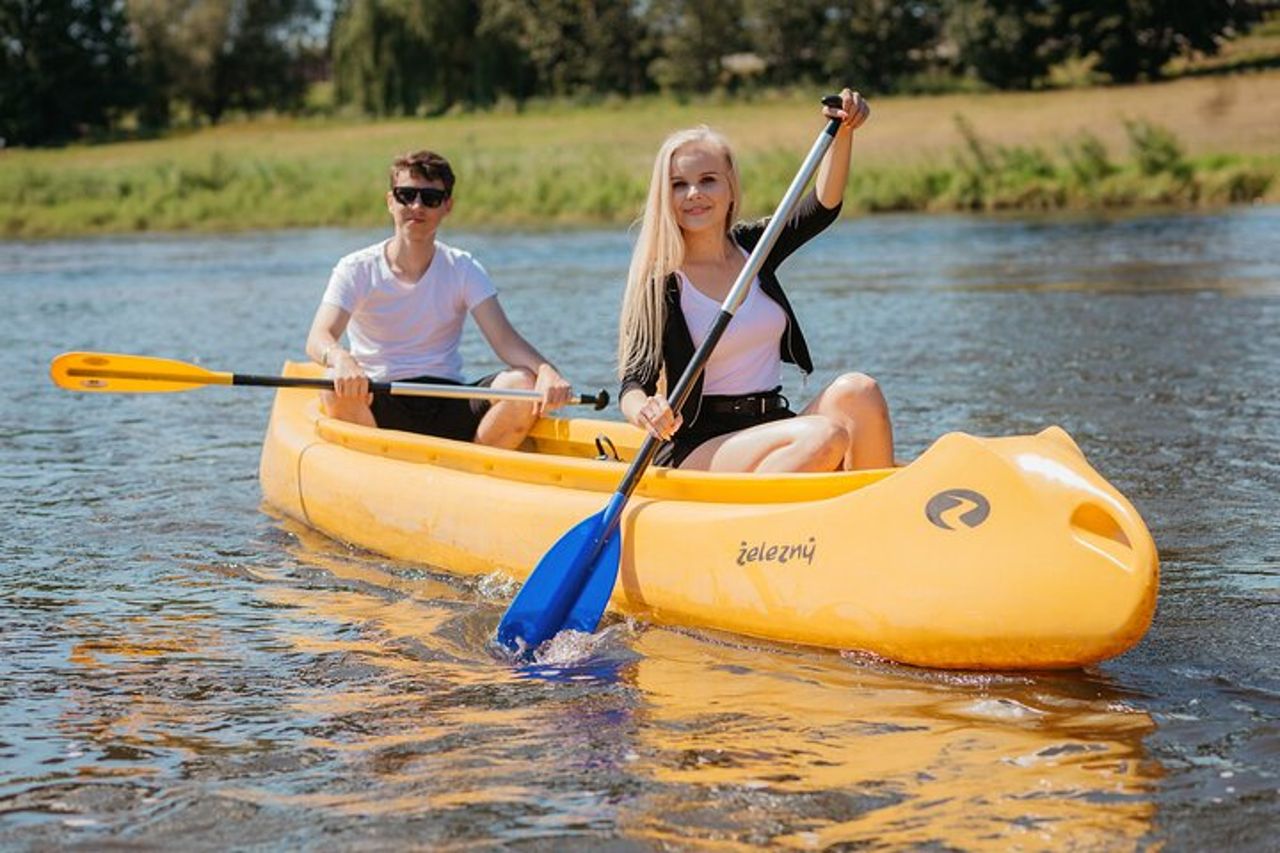 Canoa sul fiume Elba + Noleggio bici da Děčín a Bad Schandau — 5