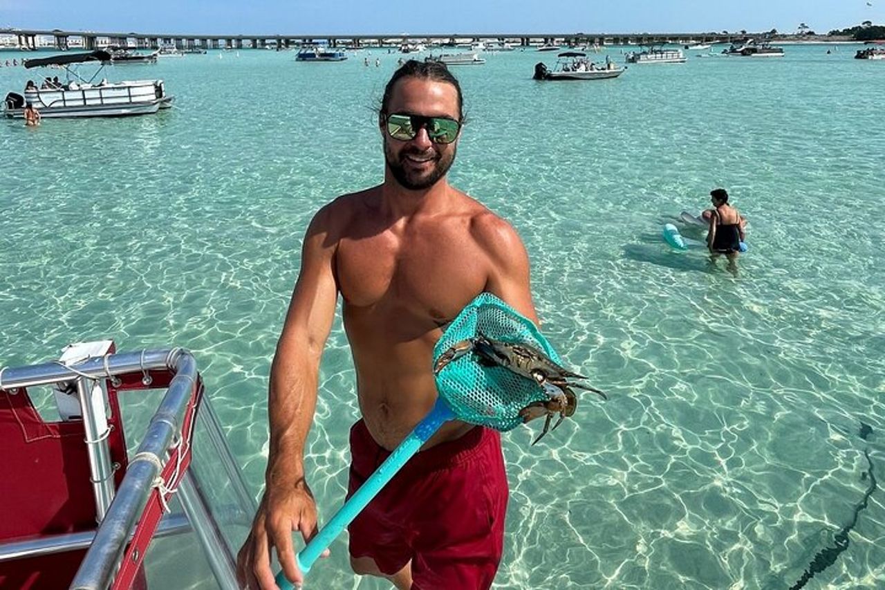 Escursione di 4 ore all'isola dei granchi di Destin Harbour — 4