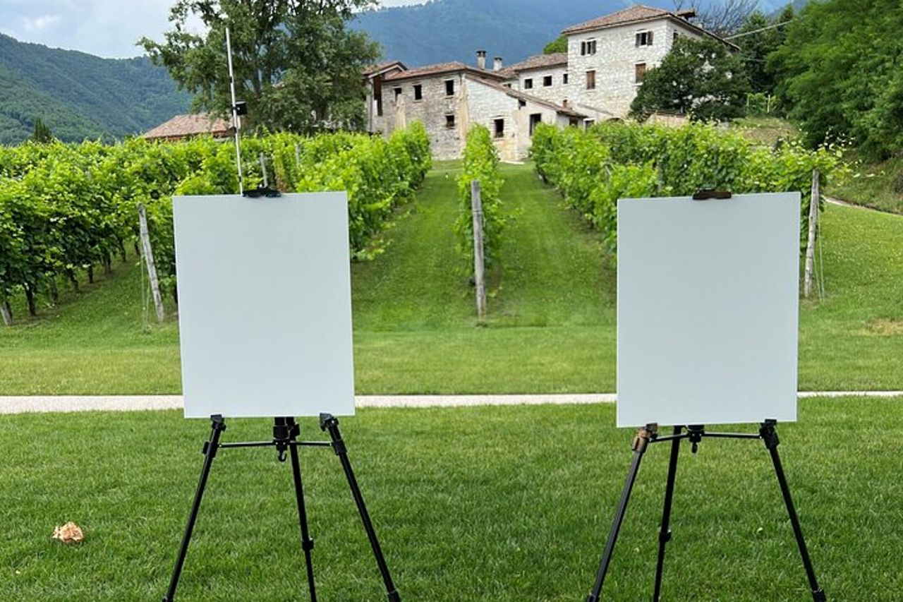 Sessione di pittura in vigneto e degustazione di Prosecco DOCG — 2