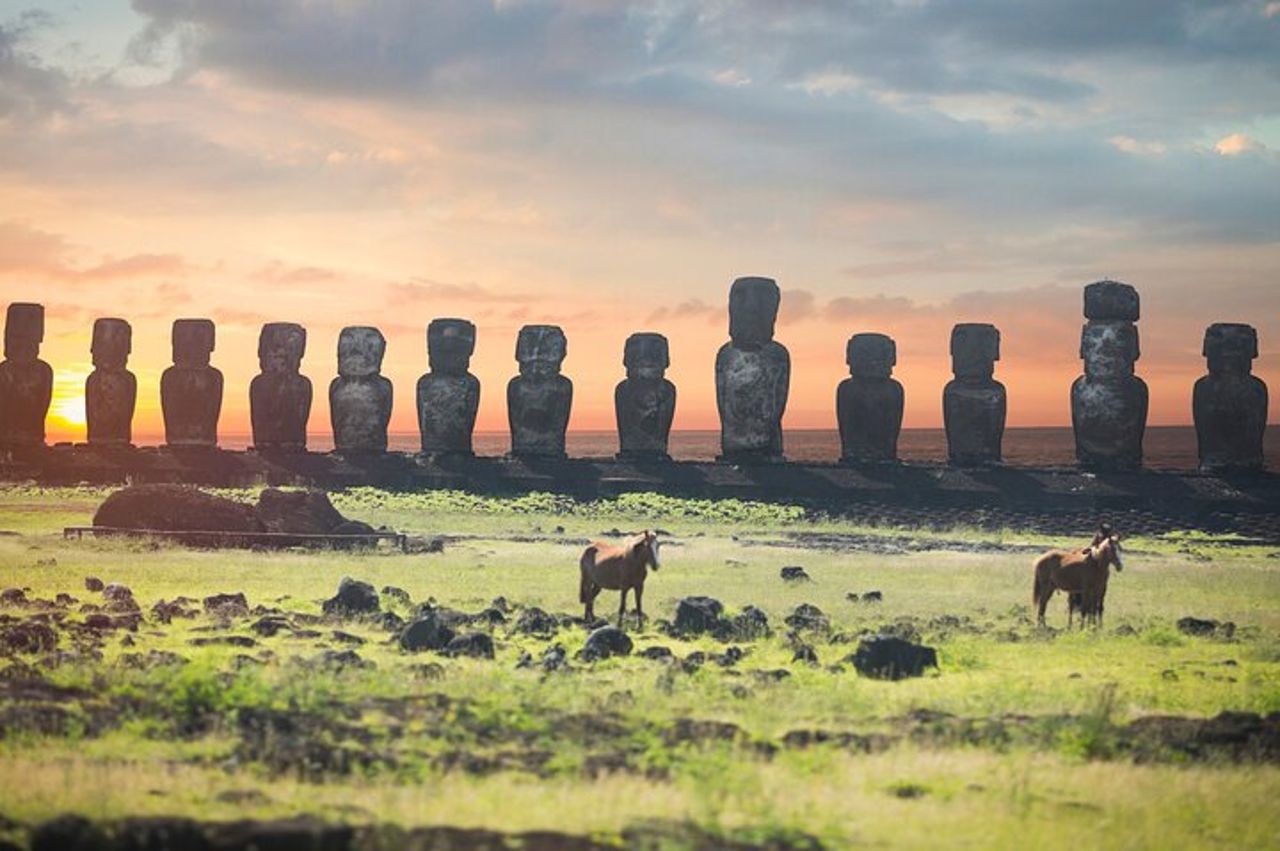 Tour privato all'alba al 15 Moai Tongariki Park — 8