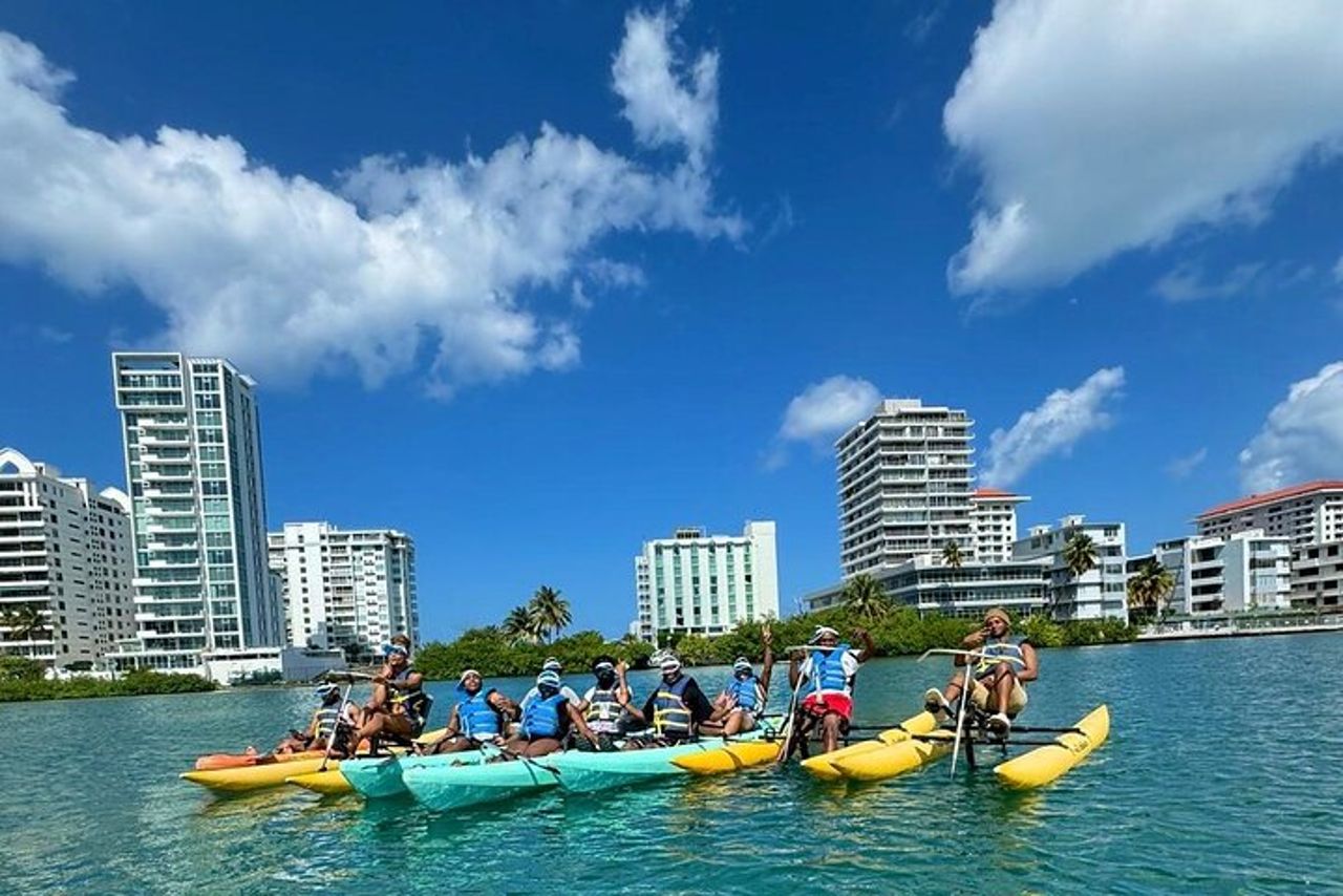 Adventure Water Bike nella laguna di Condado, San Juan — 6