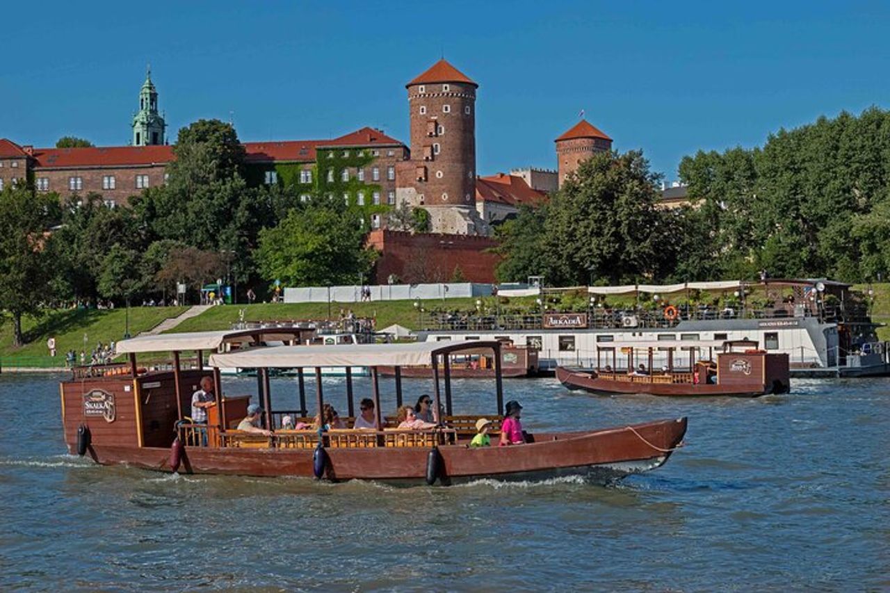 Crociera turistica di 1 ora sul fiume Vistola di Cracovia — 4