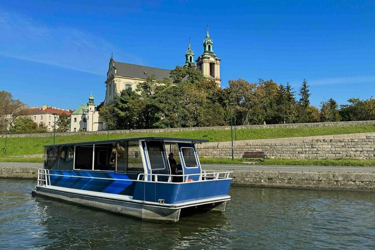 Crociera turistica di 1 ora sul fiume Vistola di Cracovia — 6