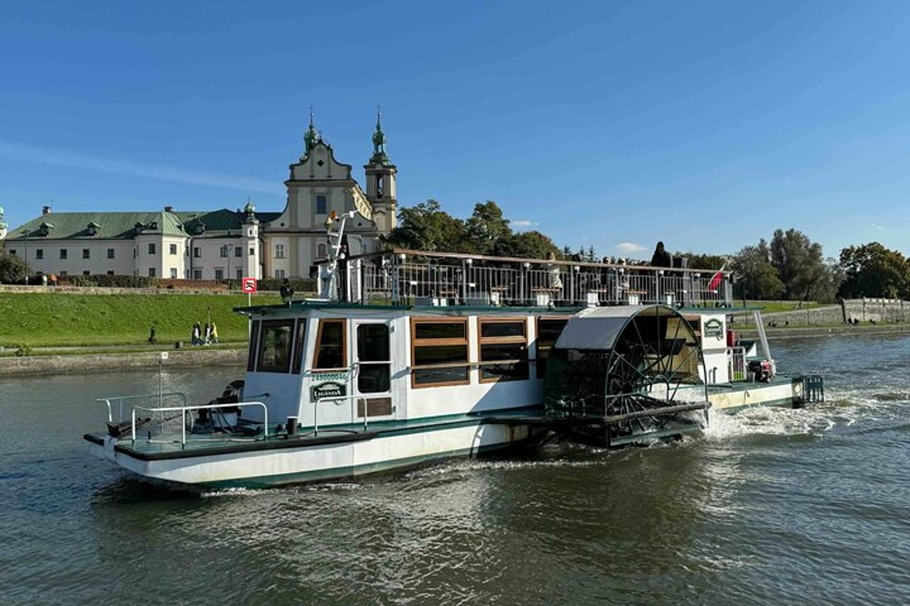 Crociera turistica di 1 ora sul fiume Vistola di Cracovia — 5