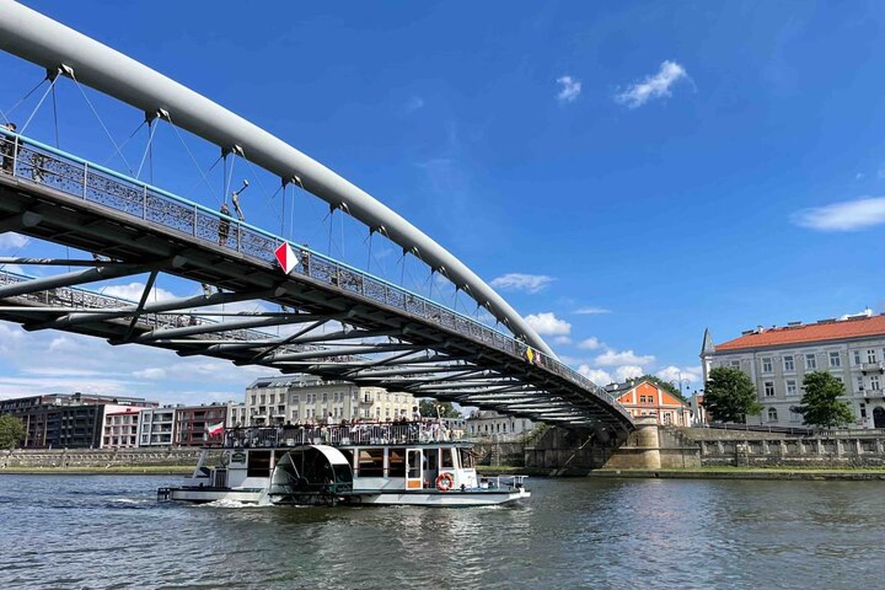 Crociera turistica di 1 ora sul fiume Vistola di Cracovia — 9