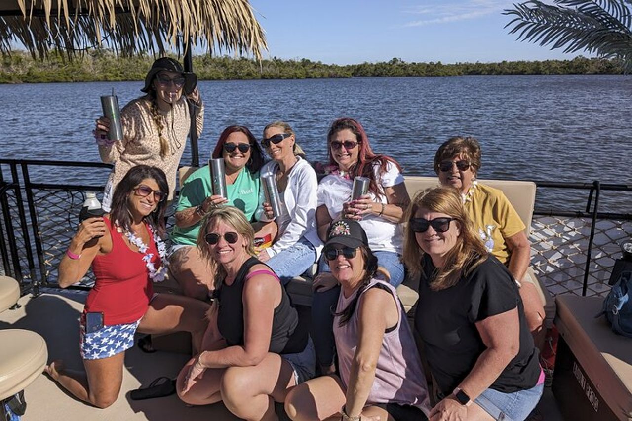 Ft Myers Beach 2 ore Tiki Pub Divertimento nella crociera dei delfini del sole — 6