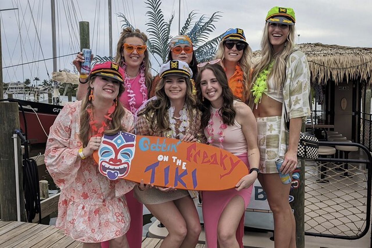 Ft Myers Beach 2 ore Tiki Pub Divertimento nella crociera dei delfini del sole — 2