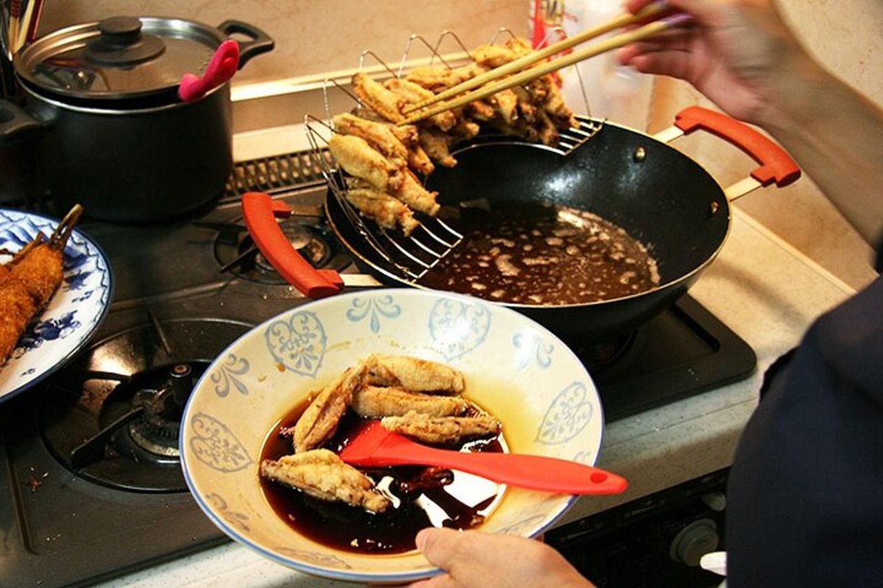 Tour del supermercato di Nagoya e lezione di cucina casalinga con un locale, Akiko — 4