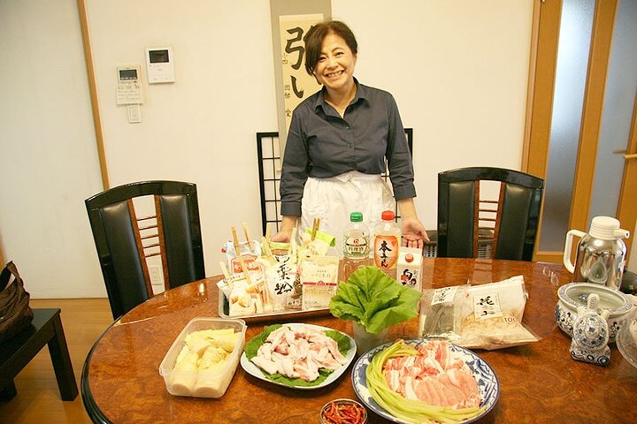 Tour del supermercato di Nagoya e lezione di cucina casalinga con un locale, Akiko — 5