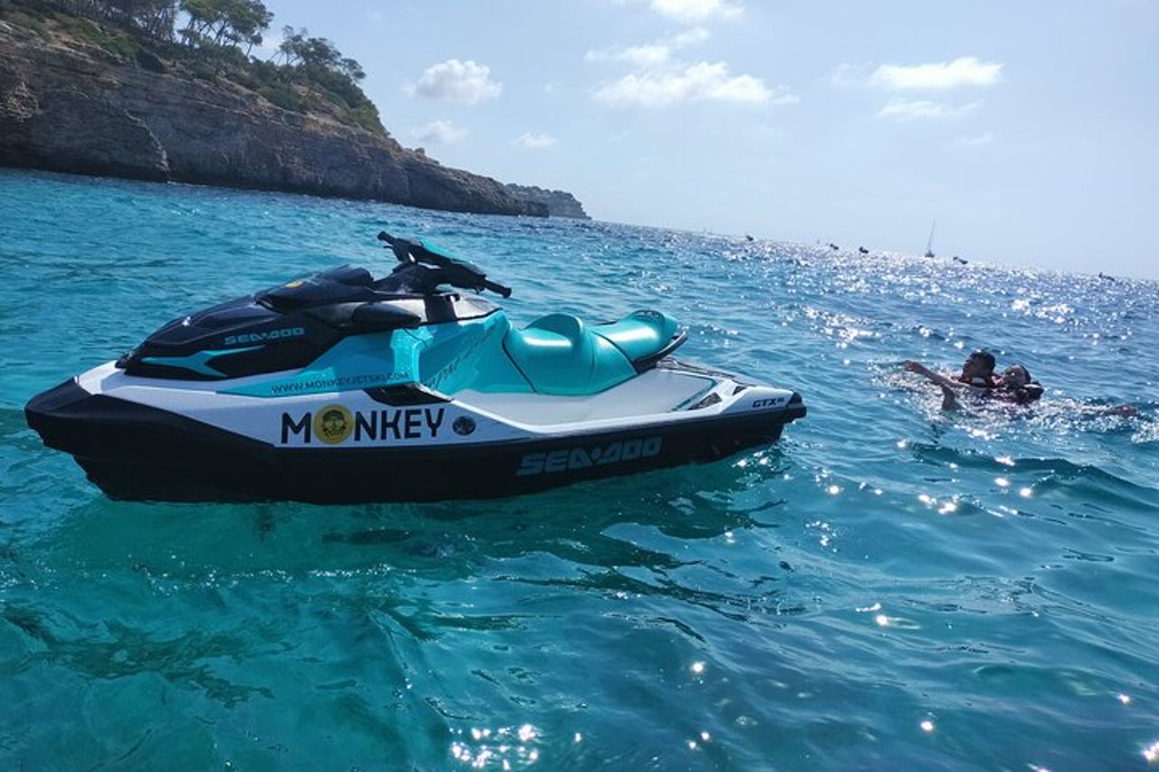 Tour in moto d'acqua al tramonto a Cala Millor — 4