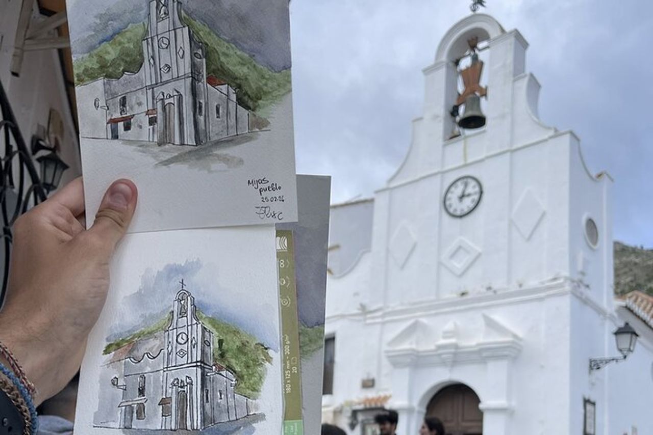 Tour e disegno a Mijas — 3
