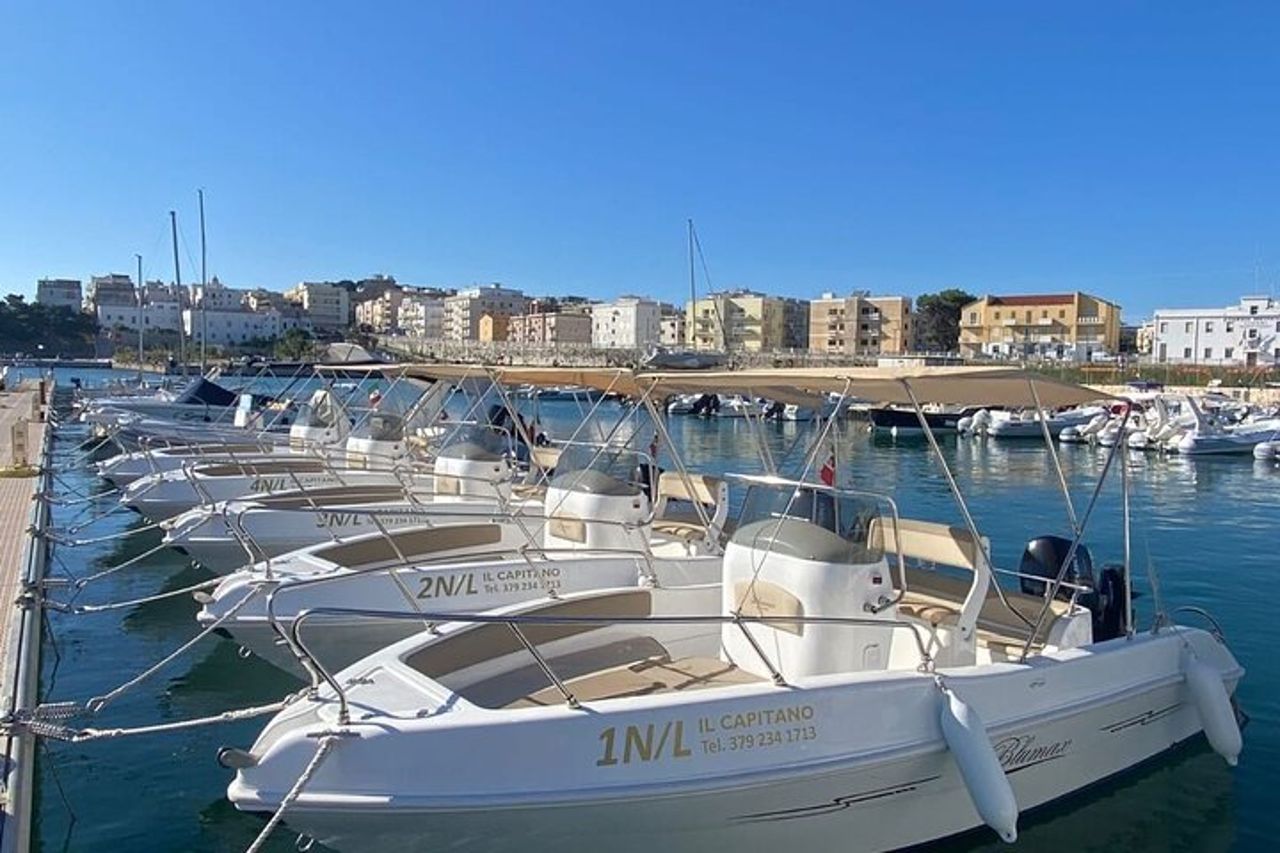 Vieste Noleggio barche senza patante nautica