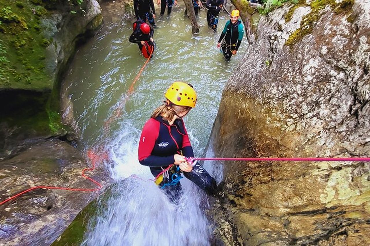 Canyoning Grenoble Il canyon del Versoud — 2