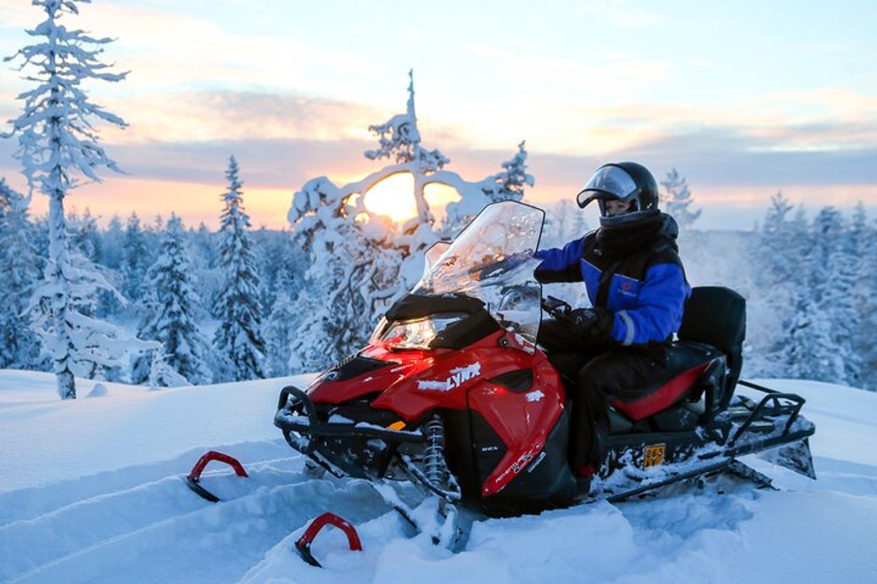 Motoslitta di 2 ore a Ylläs — 2