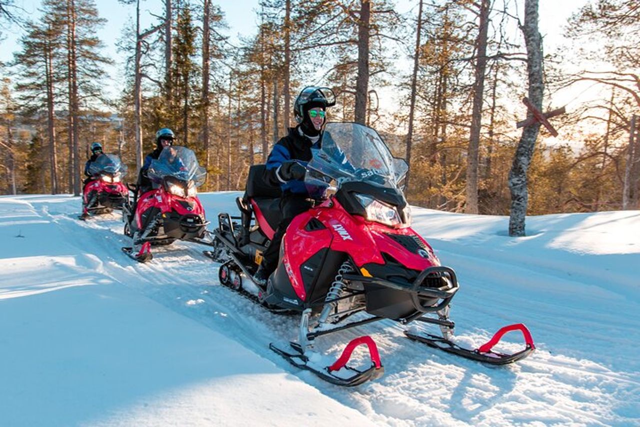 Motoslitta di 2 ore a Ylläs — 5