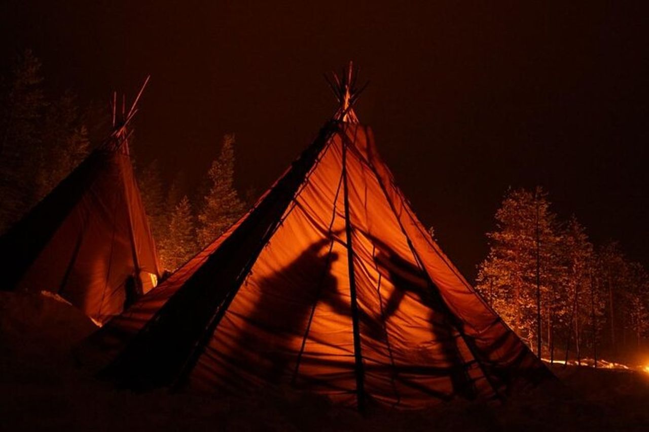 Tour fotografico di caccia all'aurora boreale a Ylläs — 3