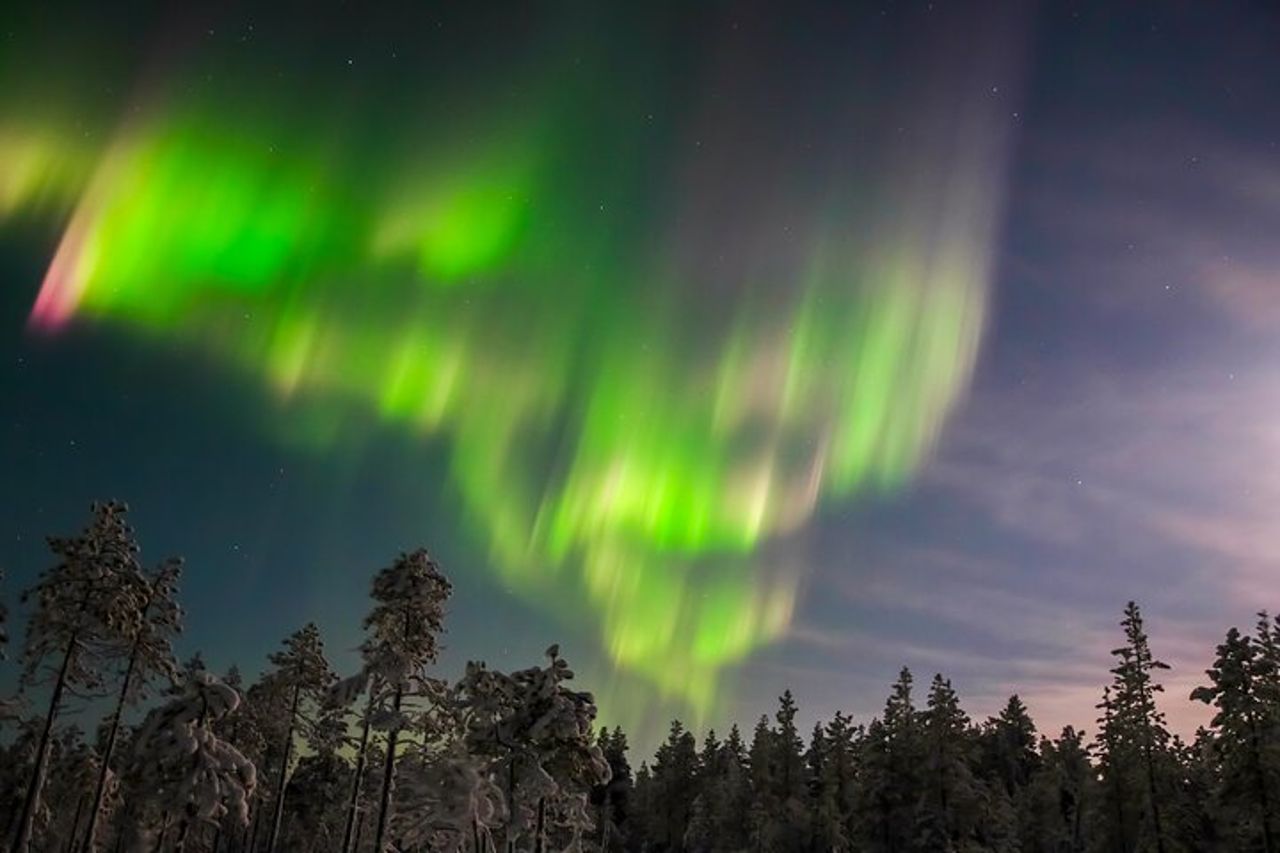 Tour fotografico di caccia all'aurora boreale a Ylläs — 2