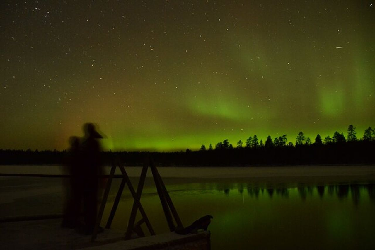 Tour fotografico di caccia all'aurora boreale a Ylläs — 4