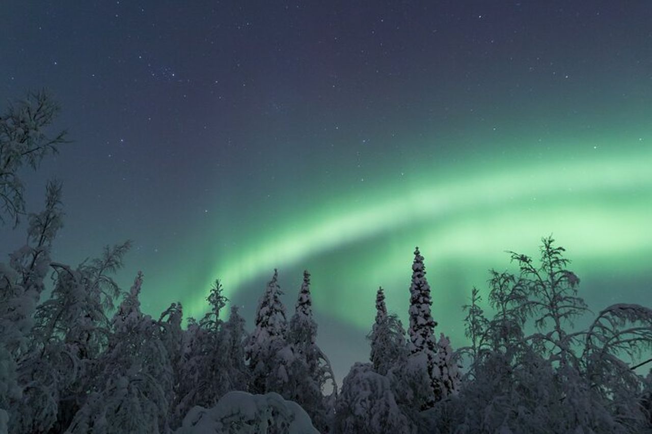Tour fotografico di caccia all'aurora boreale a Ylläs — 5
