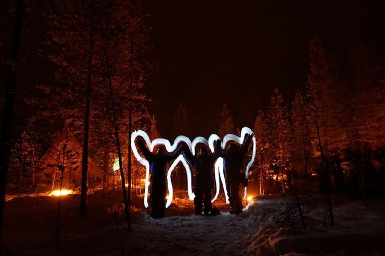 Tour fotografico di caccia all'aurora boreale a Ylläs — 6