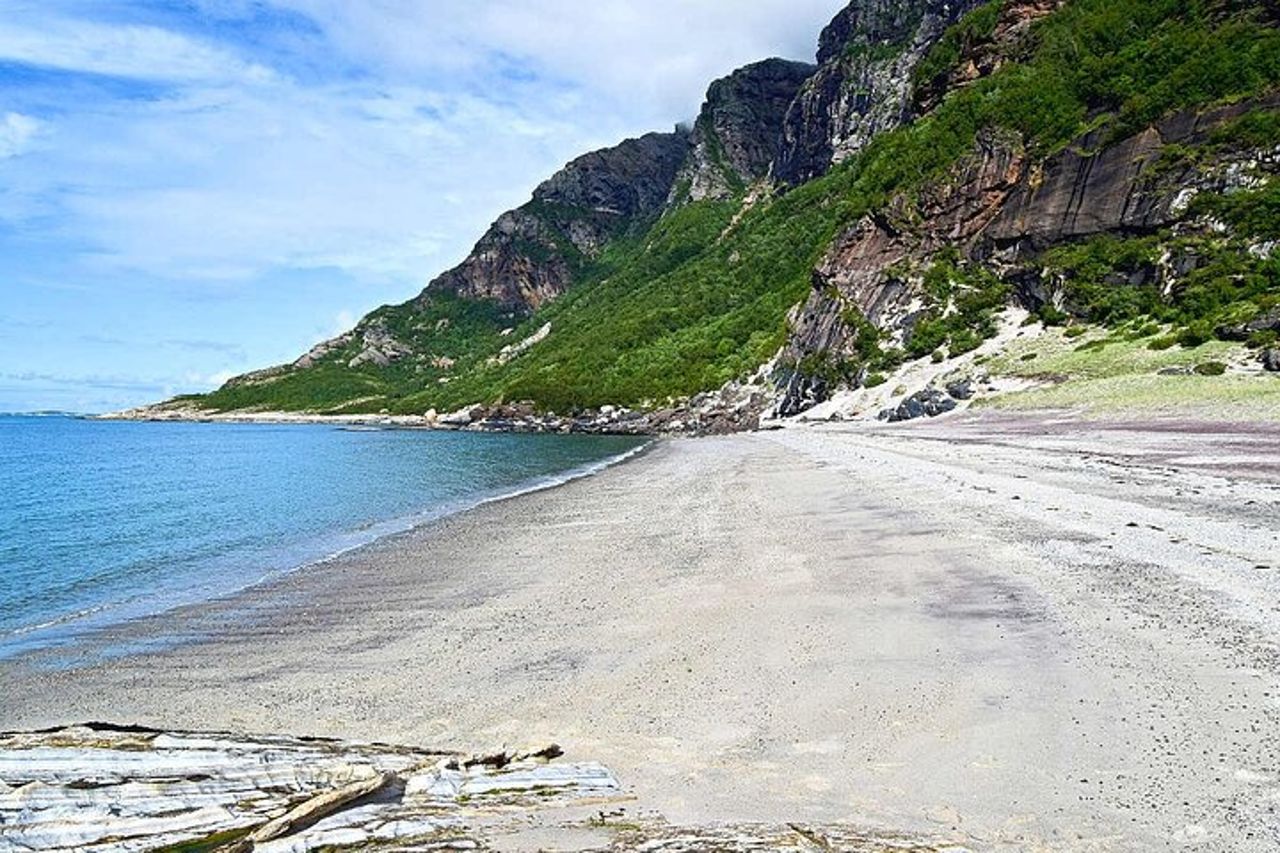 Spiaggia di Mjelle - Escursione di un giorno facile alla spiaggia n. 1 di Bodos, Norvegia settentrionale — 8