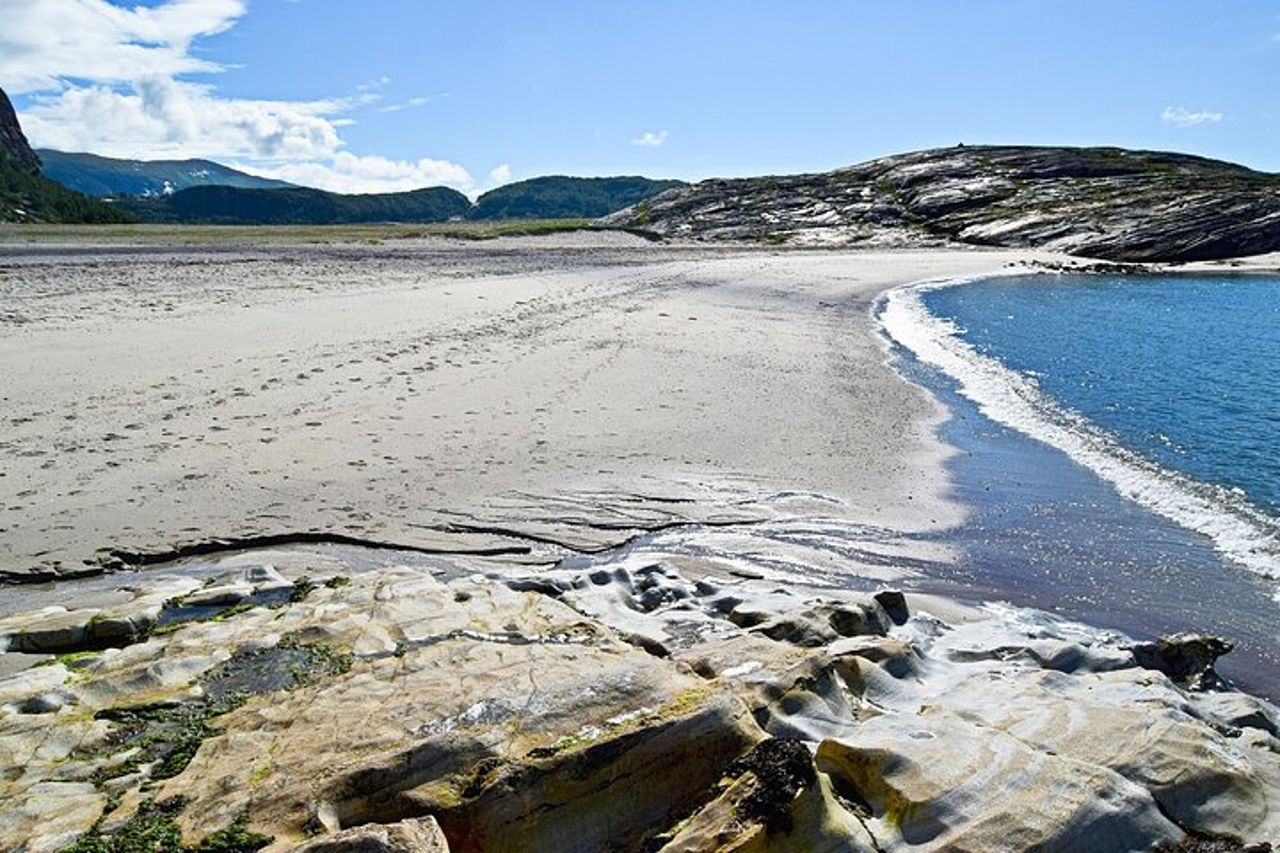 Spiaggia di Mjelle - Escursione di un giorno facile alla spiaggia n. 1 di Bodos, Norvegia settentrionale — 7