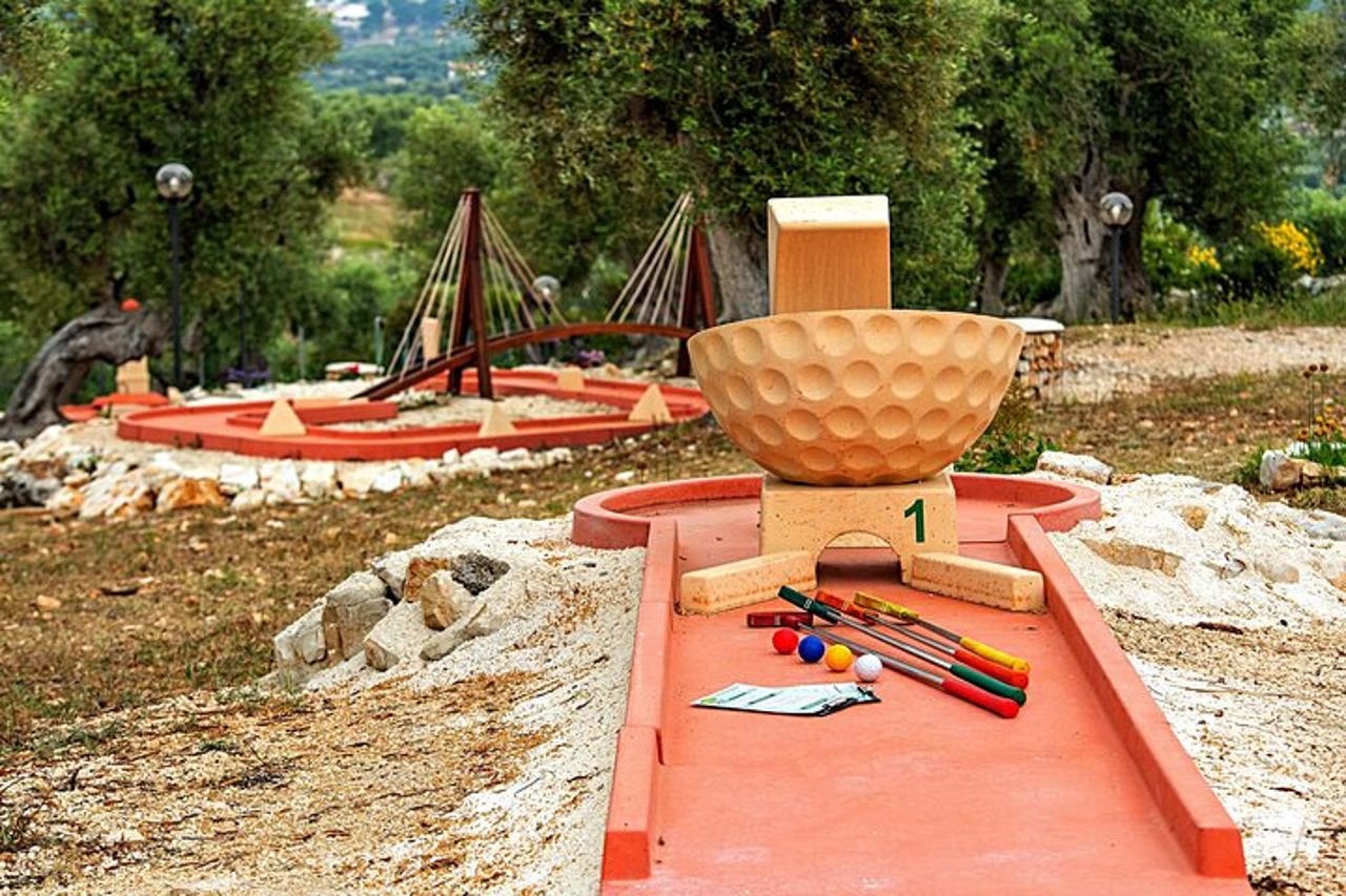 Degustazione del nostro olio e partita di adventure Golf 18 Buche