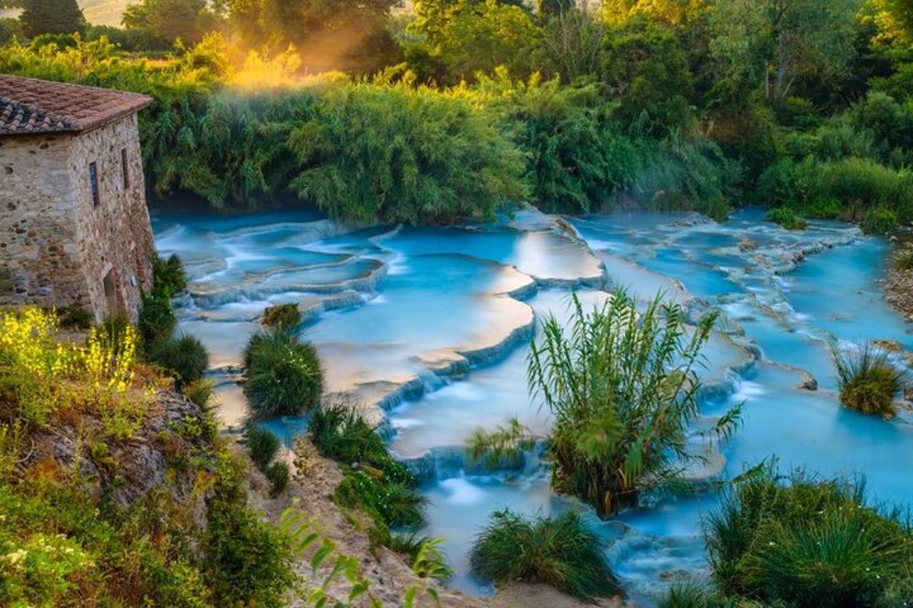 Tour guidato alle meravigliose cascate termali di Saturnia — 4