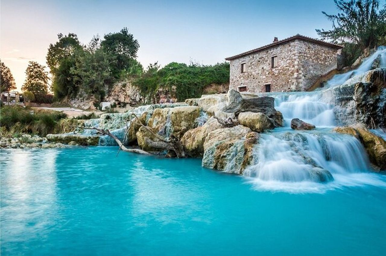 Tour guidato alle meravigliose cascate termali di Saturnia — 2
